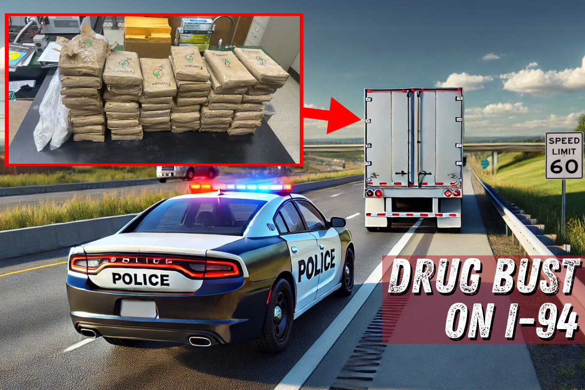 123 Pounds of Cocaine Seized From Semi Trailer