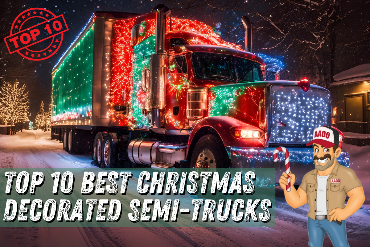 Top 10 BEST Christmas Decorated Semi-Trucks