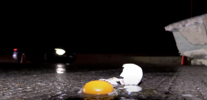 Truck Fire Scrambles $100k of Eggs