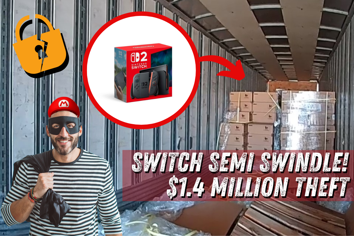$1.4M Nintendo Switch Load Stolen from Semi
