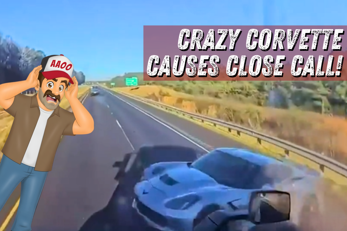 Corvette Chaos Caught on Camera