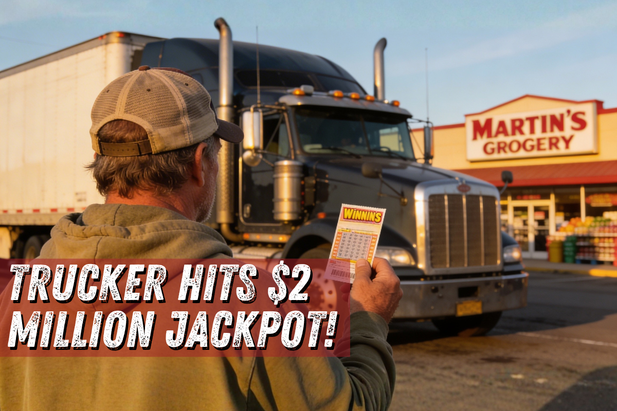 Trucker Hits $2 Million Jackpot