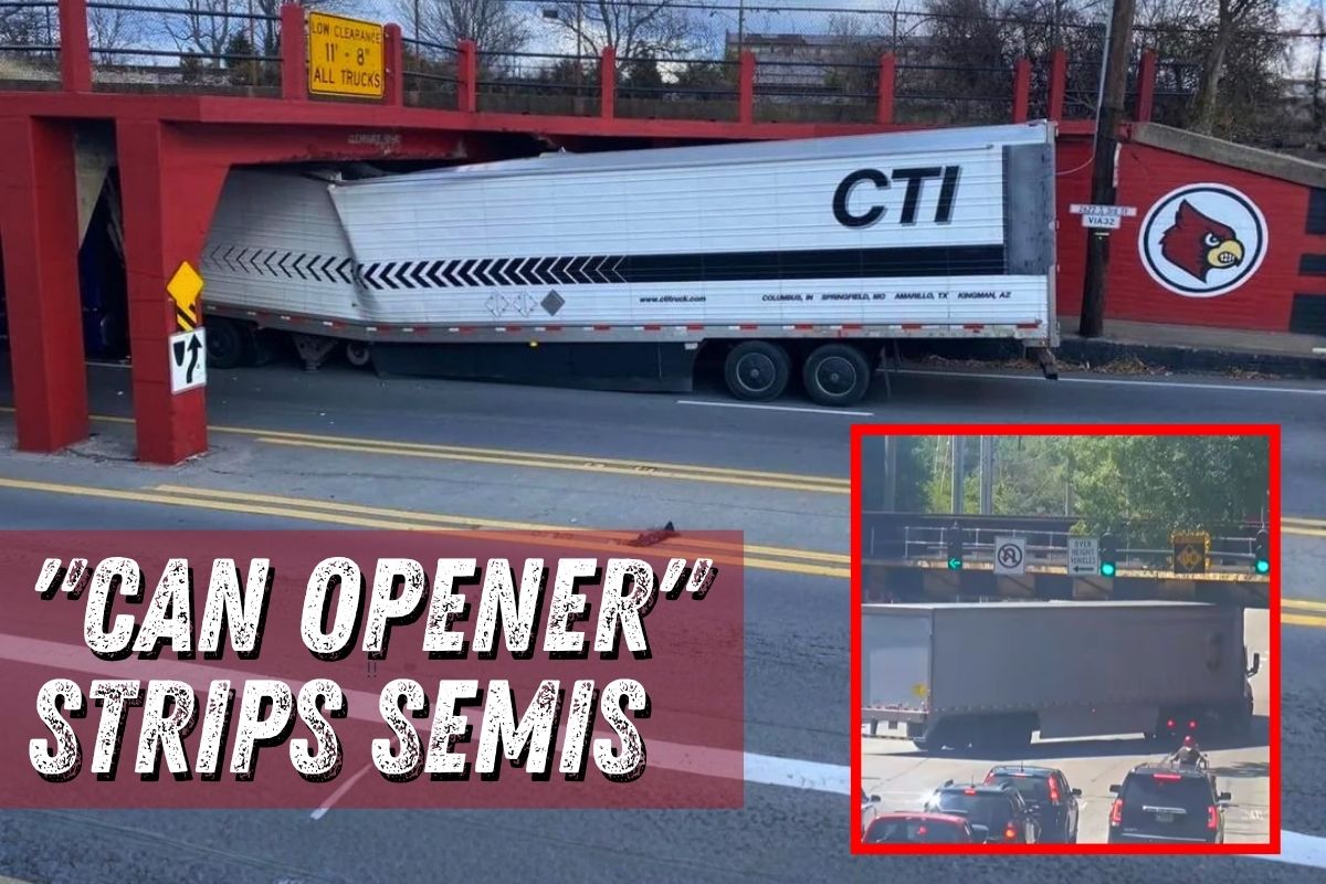“Can Opener” Overpass Strips Semis