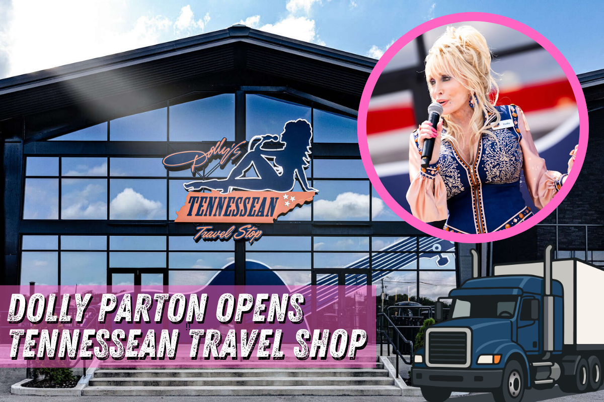 Dolly Parton Surprises Truckers at Grand Opening